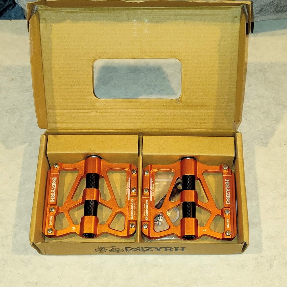 MZYRH THINKTOP MOUNTAIN BIKE, BMX 9/16'' SEALED 3 BEARING ALUMINUM ALLOY PEDALS